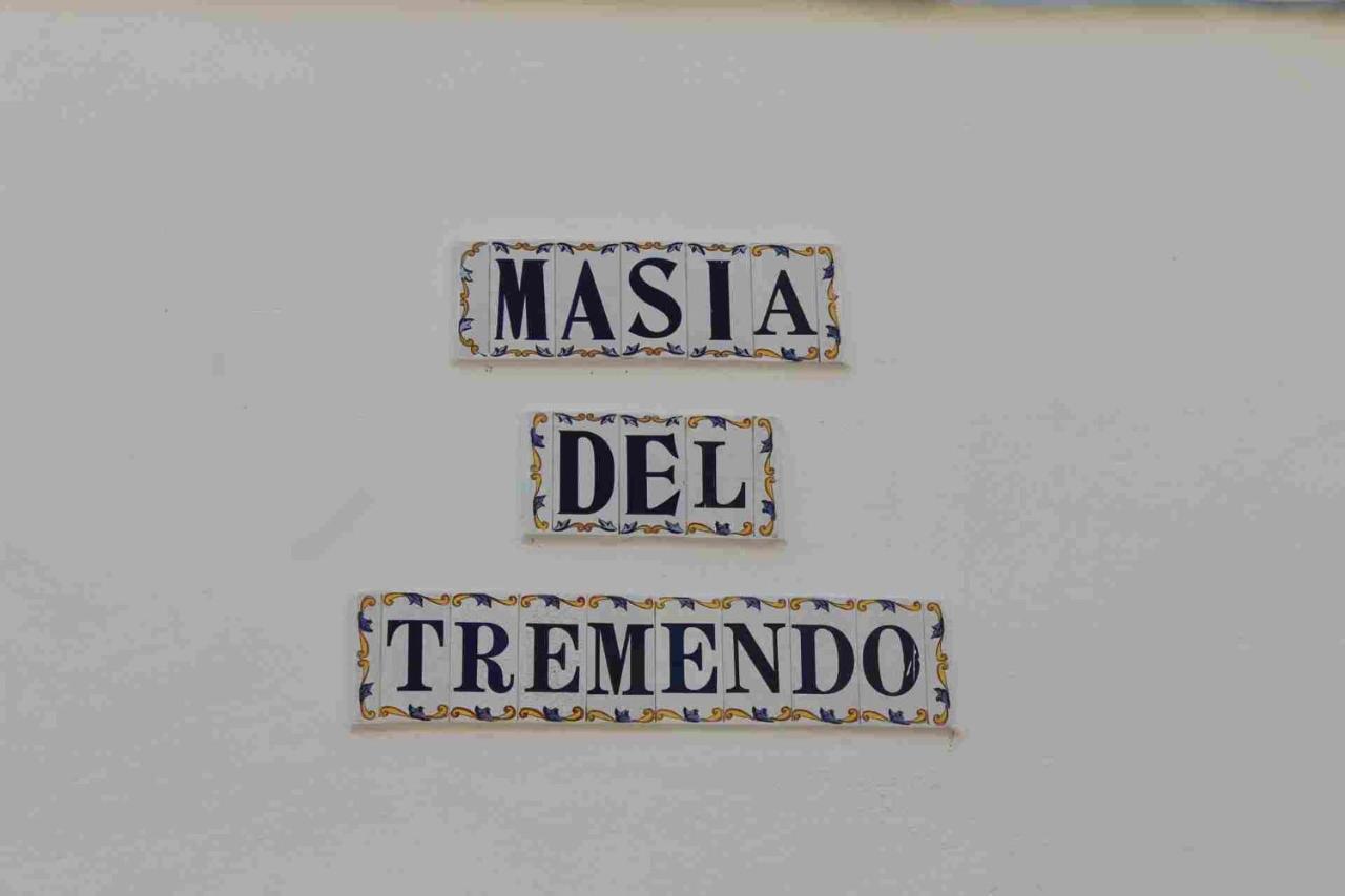 Casa Rural Complex Masia Del Tremendo Y Agroturismo Camarles Kültér fotó
